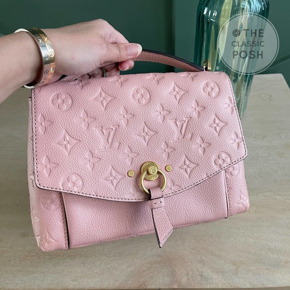 LOUIS VUITTON Blanche BB Rose Poudre Empreinte Crossbody BAG SP1178 - Picture 15 of 15